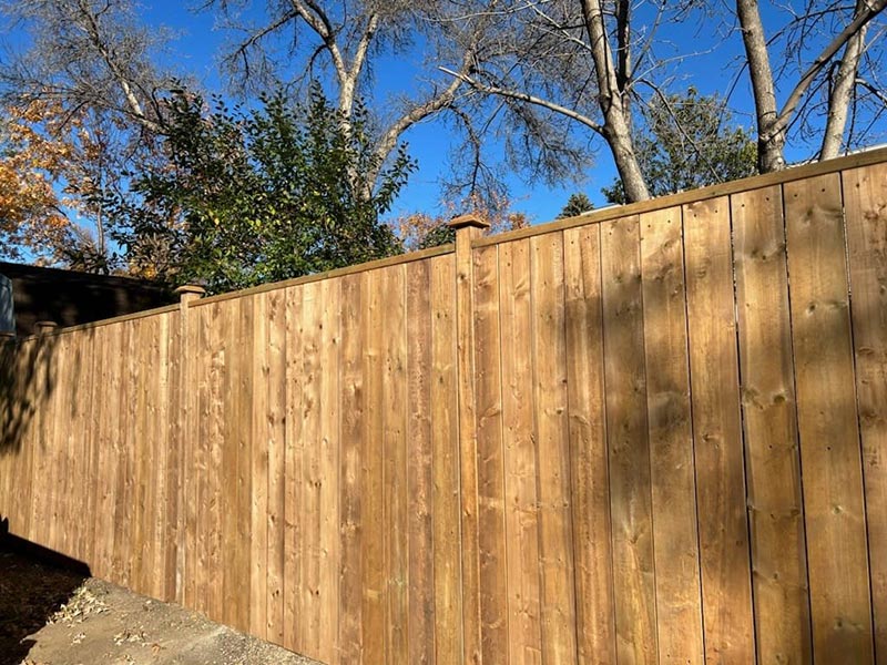 Wooden Fences by Pinkerton Homes